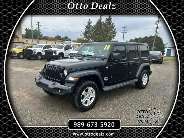 2020 Jeep Wrangler Sport S 4x4 for sale in Caro, MI