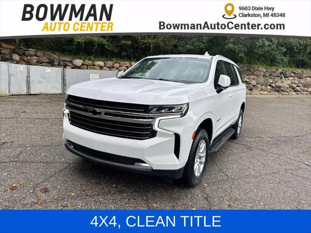 2021 Chevrolet Tahoe 4WD LT for sale in Clarkston, MI