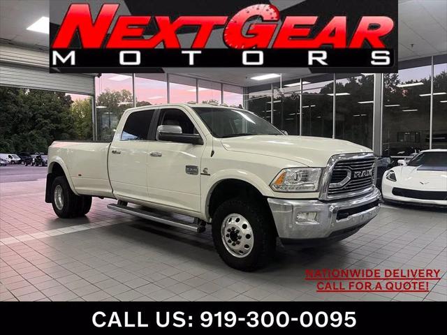 2018 Ram 3500 Laramie Longhorn Crew Cab 4x4 8 Box for sale in Raleigh, NC
