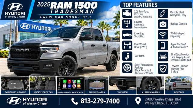 2025 Ram 1500 Tradesman Crew Cab 4x2 57 Box for sale in Wesley Chapel, FL