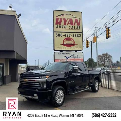 2020 Chevrolet Silverado 3500HD 4WD Crew Cab Standard Bed High Country for sale in Warren, MI