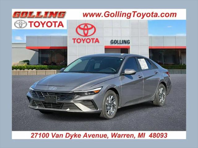 2025 Hyundai Elantra Hybrid Blue for sale in Warren, MI
