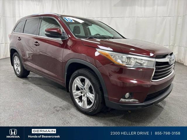 2015 Toyota Highlander Limited V6 for sale near Dayton, OH
