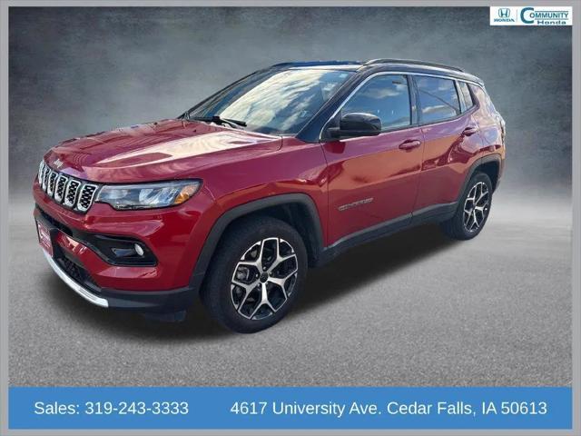2025 Jeep Compass Limited 4x4 for sale in Cedar Falls, IA