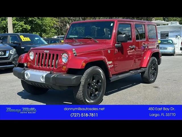 2012 Jeep Wrangler Unlimited Sahara for sale in Largo, FL