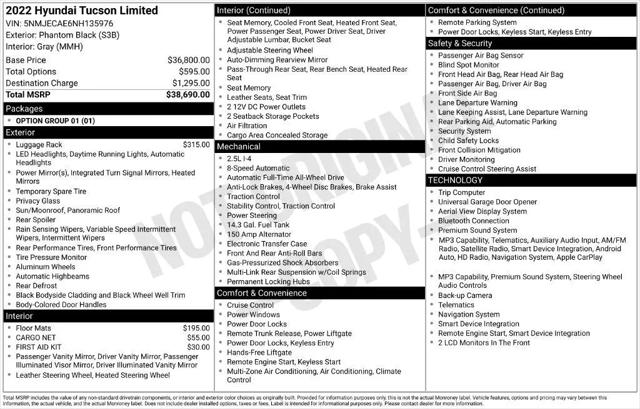 2022 Hyundai Tucson Limited for sale in North Haven, CT