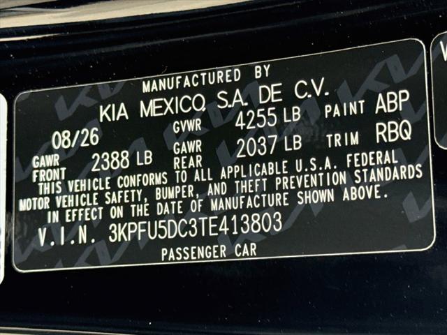 2026 Kia K4 GT-Line Turbo