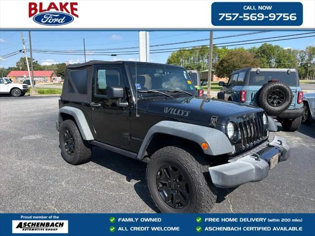 2016 Jeep Wrangler Willys Wheeler for sale in Franklin, VA
