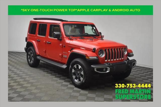2022 Jeep Wrangler Unlimited Sahara 4x4 for sale in Norton, OH