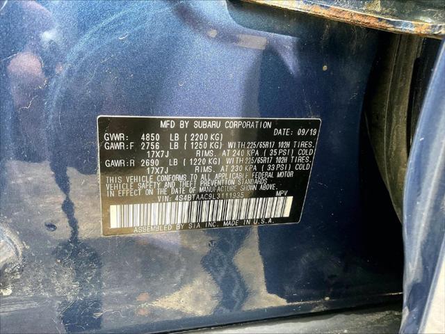 2020 Subaru Outback 2.5i