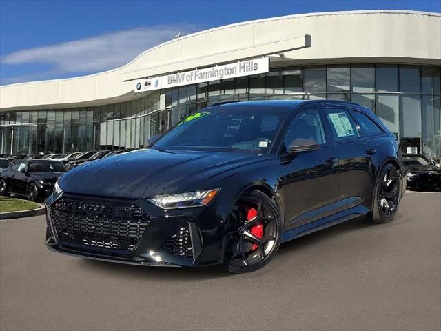 2024 Audi RS 6 Avant performance TFSI quattro Tiptronic for sale in Farmington Hills, MI