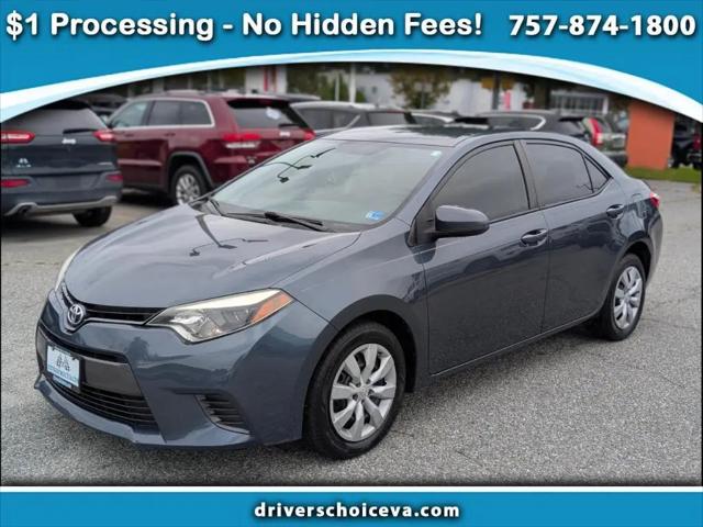 2016 Toyota Corolla S w/Special Edition Pkg for sale in Newport News, VA