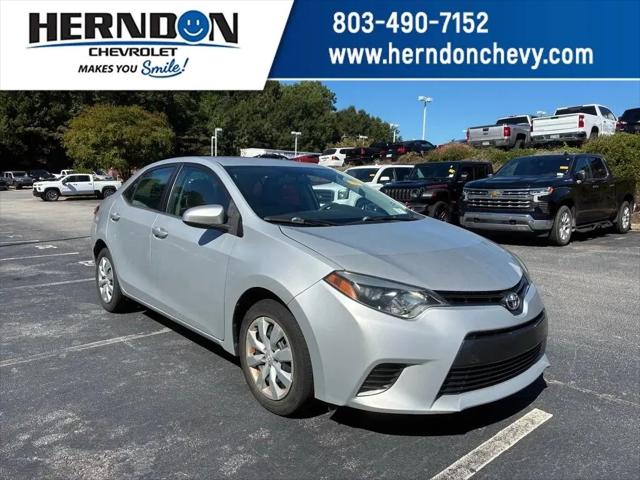 2015 Toyota Corolla LE for sale in Lexington, SC
