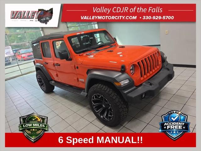 2018 Jeep Wrangler Unlimited Sport S 4x4 for sale in Cuyahoga Falls, OH
