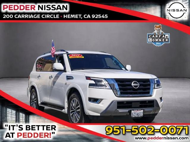 2021 Nissan Armada SV 2WD for sale in Murrieta, CA