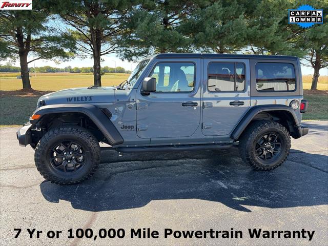 2025 Jeep Wrangler 4-Door Willys 4x4 for sale in Taylorville, IL