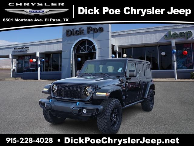 2024 Jeep Wrangler 4xe Willys 4xe for sale in El Paso, TX
