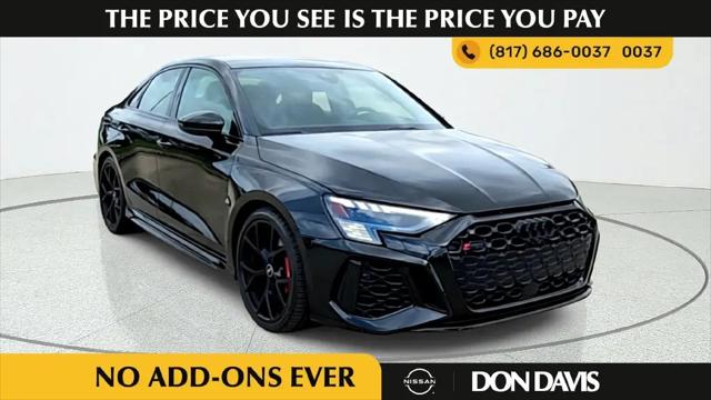 2022 Audi RS 3 Sedan TFSI quattro S tronic for sale in ARLINGTON, TX