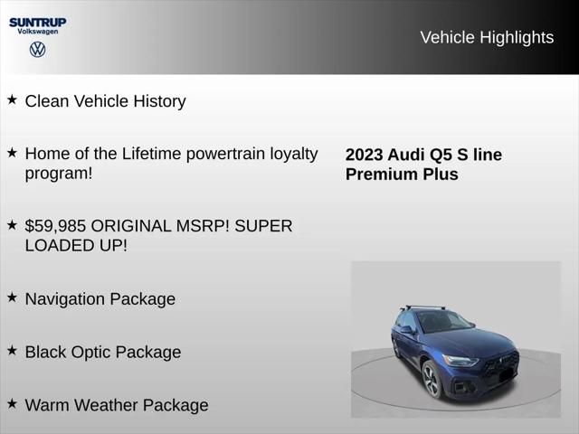 2023 Audi Q5 Premium Plus 45 TFSI S line quattro