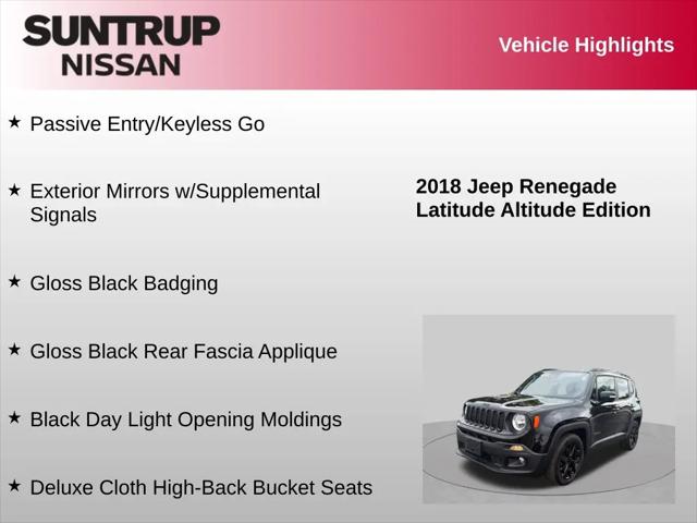 2018 Jeep Renegade Altitude FWD