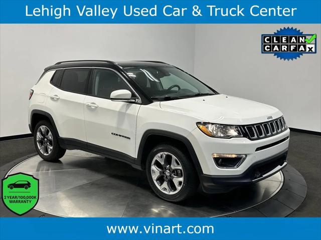2021 Jeep Compass Limited 4x4 for sale in Emmaus, PA