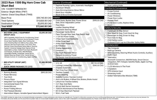 2023 Ram 1500 Big Horn