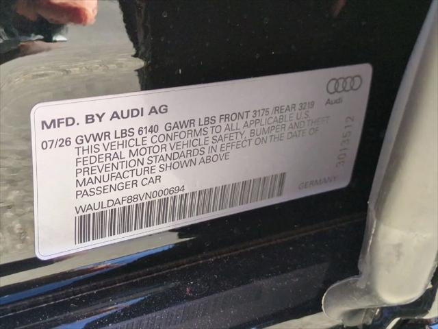 2027 Audi A8 55 TFSI quattro Tiptronic