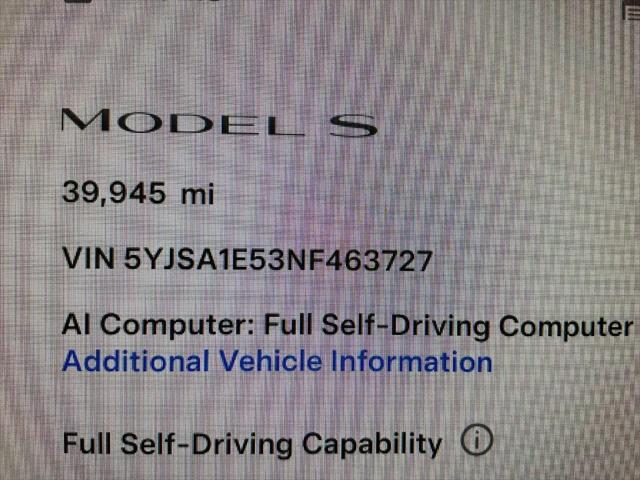 2022 Tesla Model S Dual Motor All-Wheel Drive