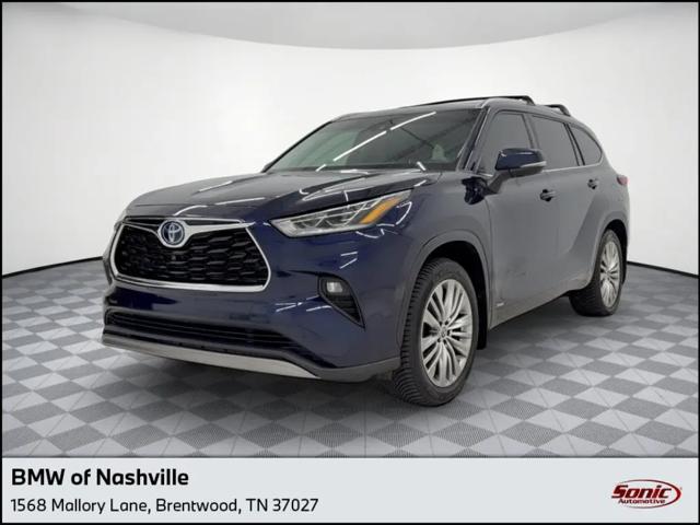 2022 Toyota Highlander Hybrid Platinum for sale in Brentwood, TN