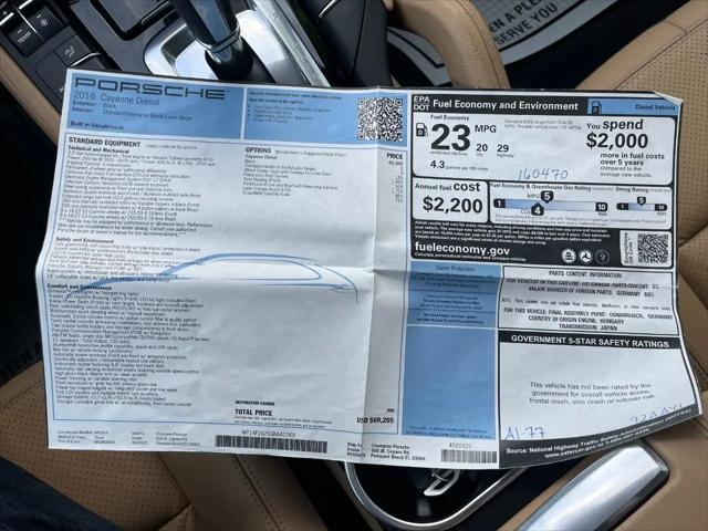 2016 Porsche Cayenne Diesel