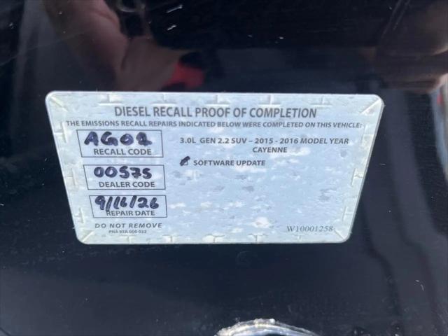 2016 Porsche Cayenne Diesel