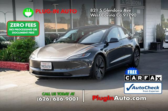 2025 Tesla Model 3 Long Range Rear-Wheel Drive for sale in West Covina, CA
