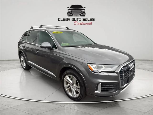 2021 Audi Q7 Premium Plus 55 TFSI quattro Tiptronic for sale in North Dartmouth, MA