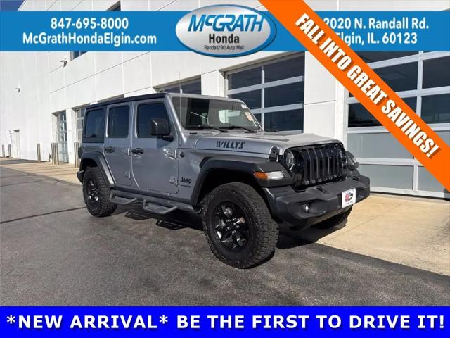 2020 Jeep Wrangler Willys 4x4 for sale in Elgin, IL