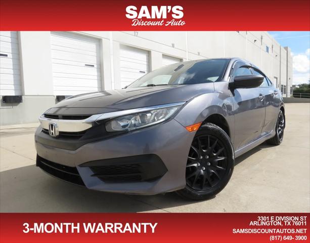 2016 Honda Civic LX for sale in Arlington, TX