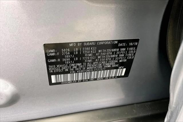 2020 Subaru Outback Limited XT