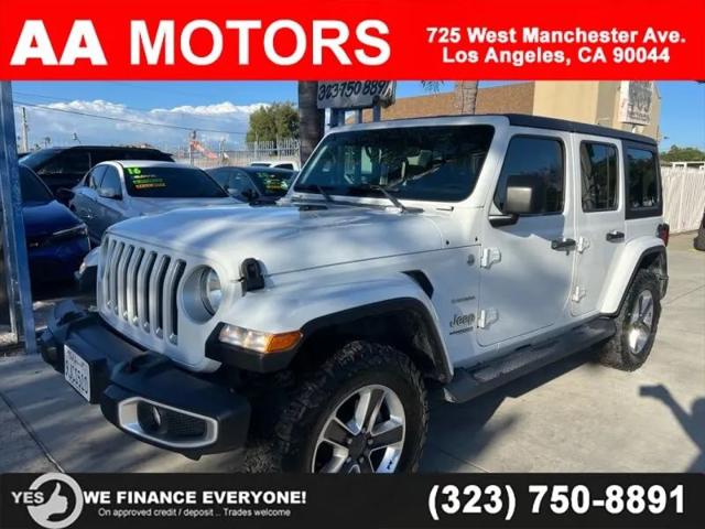 2020 Jeep Wrangler Sahara 4x4 for sale in Los Angeles, CA