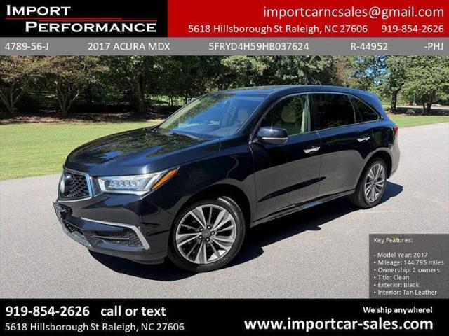 2017 Acura MDX w/Technology Package for sale in Raleigh, NC