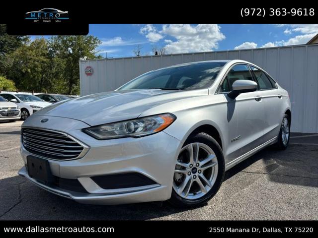 2018 Ford Fusion Hybrid S for sale in Dallas, TX