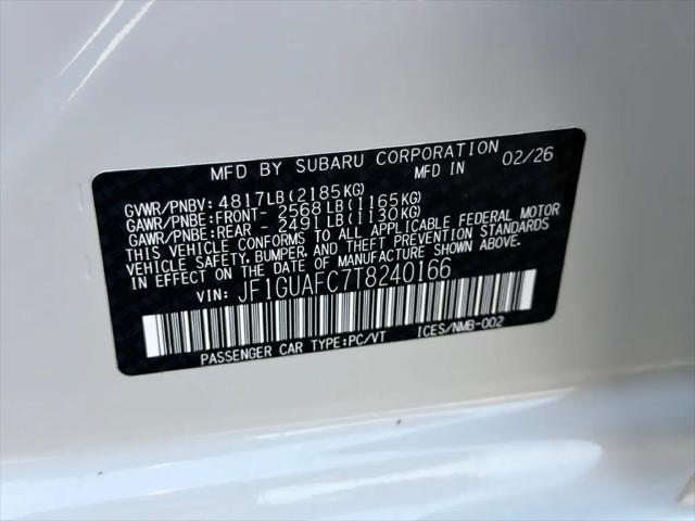 2026 Subaru Impreza Sport