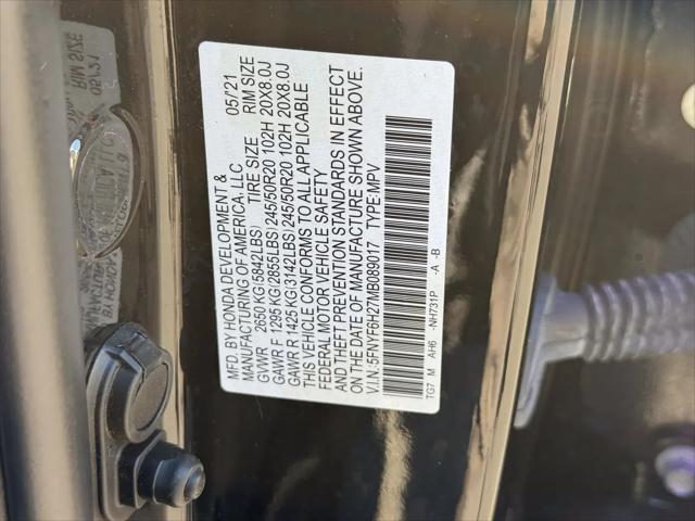 2021 Honda Pilot AWD Special Edition