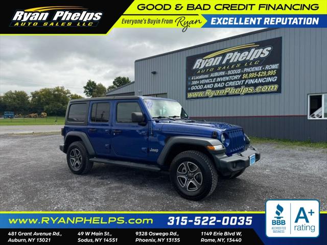 2020 Jeep Wrangler Unlimited Sport for sale in Auburn, NY