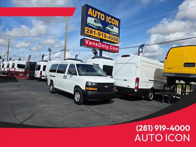 2024 Chevrolet Express Passenger RWD 3500 Regular Wheelbase LS for sale in Houston, TX