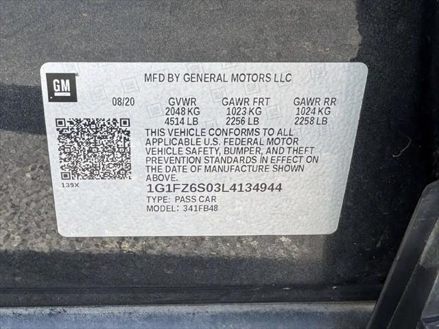 2020 Chevrolet Bolt EV FWD Premier