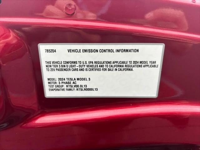 2024 Tesla Model 3 Model 3