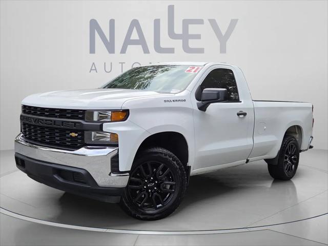 2021 Chevrolet Silverado 1500 2WD Regular Cab Long Bed WT for sale in Roswell, GA