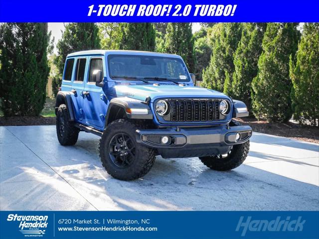 2026 Jeep Wrangler 4-Door Willys 4x4 for sale in Wilmington, NC