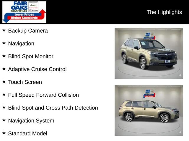 2025 Subaru Forester Touring