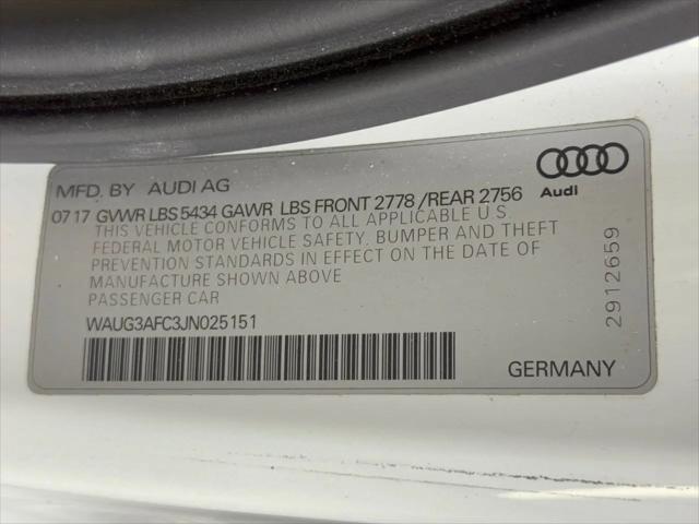 2018 Audi A6 3.0T Premium Plus