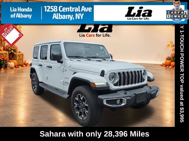 2024 Jeep Wrangler 4-Door Sahara 4x4 for sale in Albany, NY